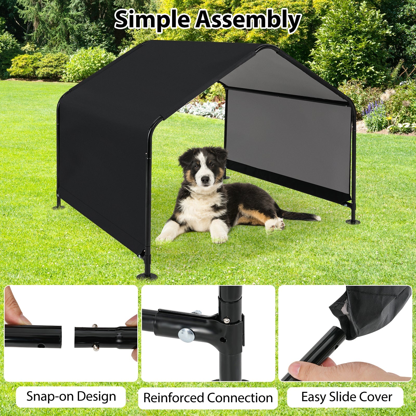 Dog Shade Shelter for Large Medium Small Breeds