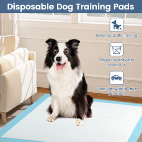 Dog and Puppy Pee Pads, 90 x 90 cm (100 Counts) 6-Layer Leak-Proof Pet Pads