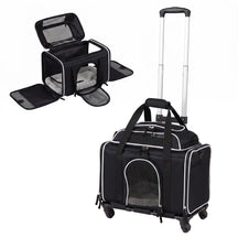 Foldable Pet Carrier with Wheels