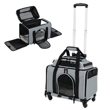 Foldable Pet Carrier with Wheels