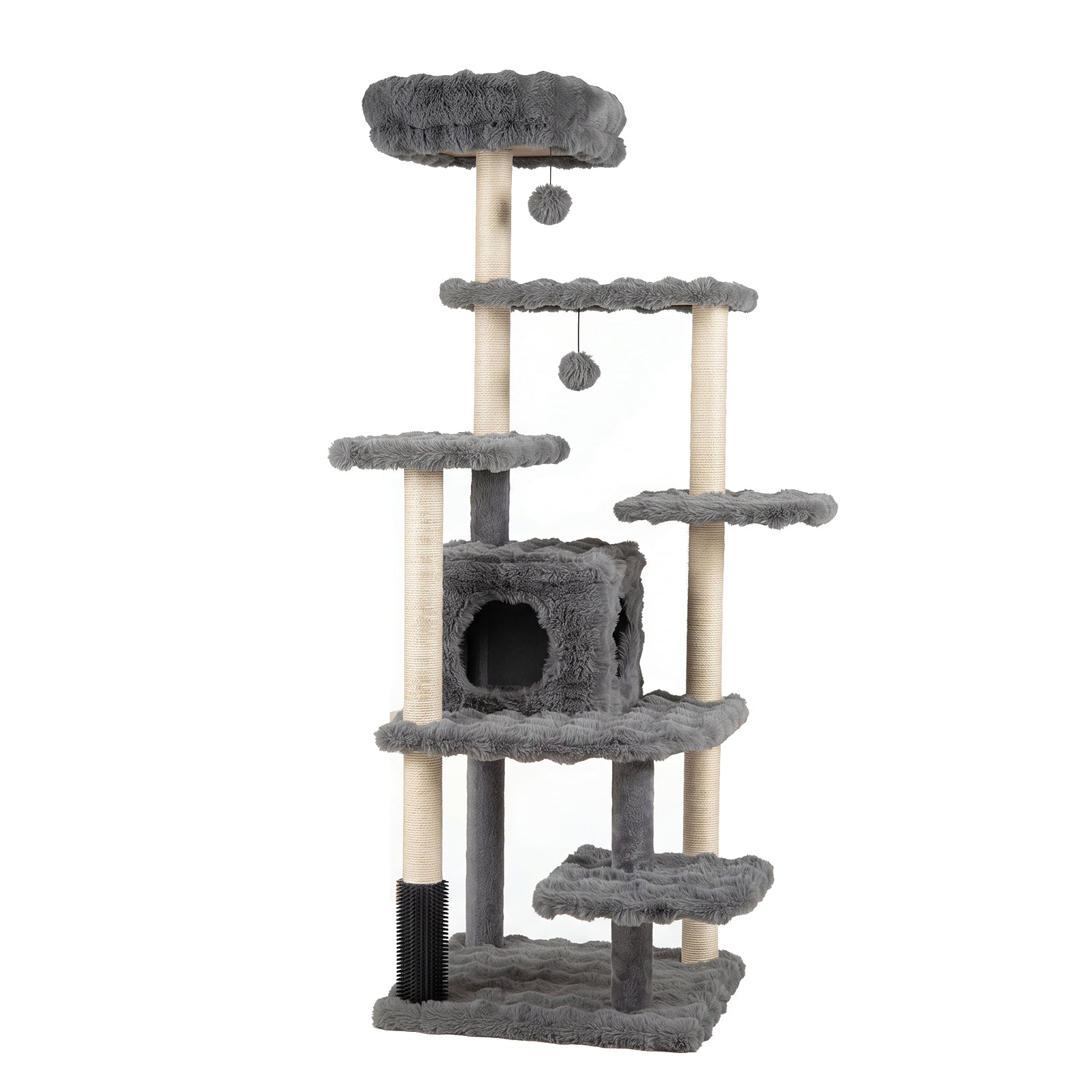 170cm Cat tree, Cat Scratching Post with Cat Cave