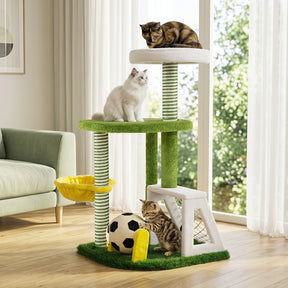 Modern Cat Tree for Indoor Kittens, Multi-level