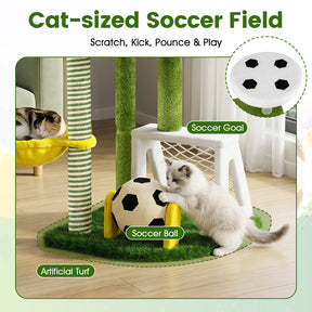 Modern Cat Tree for Indoor Kittens, Multi-level