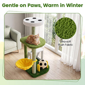 Modern Cat Tree for Indoor Kittens, Multi-level