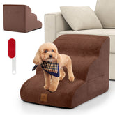 3-Step Pet Stairs/Ramp with Storage Bag & Hand Strap