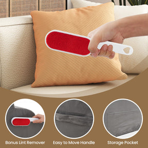 4-Step Pet Stairs/Ramp with Storage Pocket & Handle