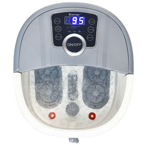 Portable Heated Electric Massager for Feet Spa Bath Roller with Timer