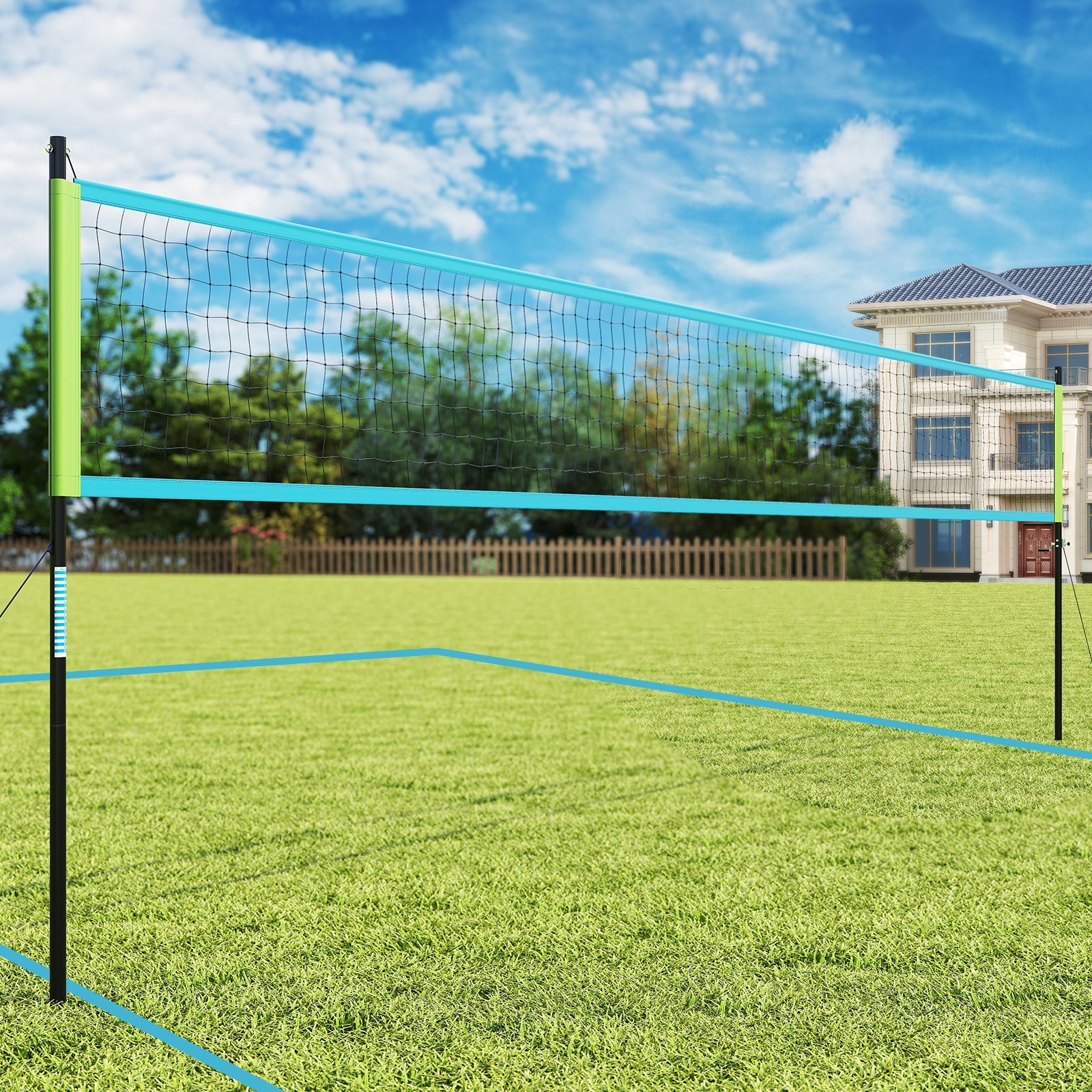 Portable Outdoor Volleyball Net Set