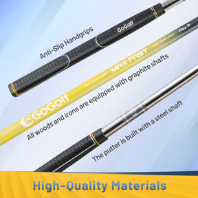 Complete Golf Club Set for Men with Stand Bag