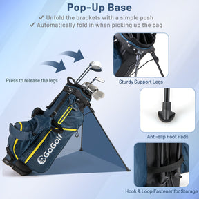 Complete Golf Club Set for Men with Stand Bag