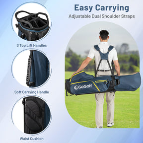 Complete Golf Club Set for Men with Stand Bag
