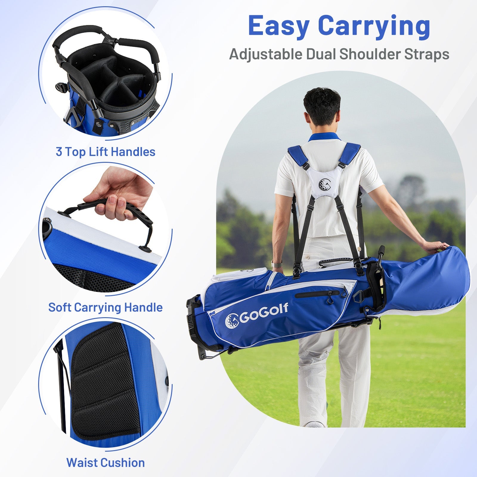 15-Piece Complete Golf Equipment Set
