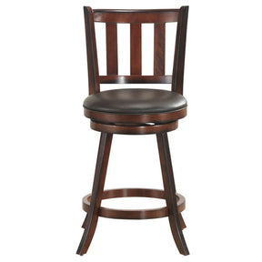 Set of 2 Bar Stools Counter Height Dining Chair 360 Degree Swivel Barstool Set with Cushion