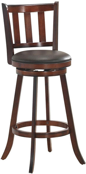 Set of 2 Bar Stools Counter Height Dining Chair 360 Degree Swivel Barstool Set with Cushion