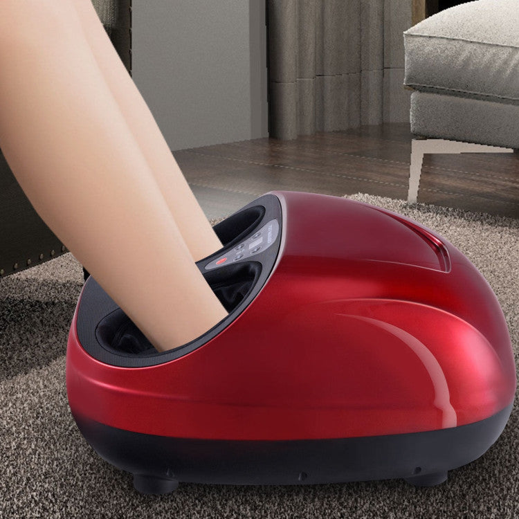 Shiatsu Foot Massager with Heat Kneading Rolling Scraping and Remote Control