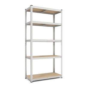 5-Tier Heavy Duty Metal Shelving Unit Adjustable Garage Storage Utility Shelves