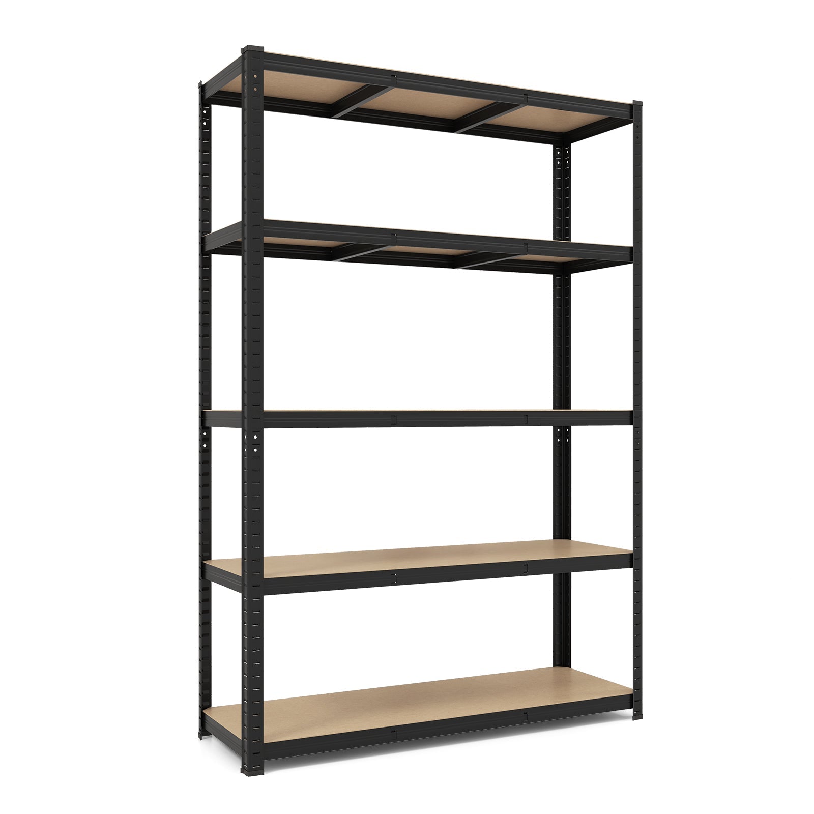 5-Tier Heavy Duty Metal Shelving Unit Adjustable Garage Storage Utility Shelves