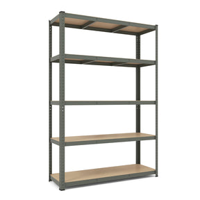 5-Tier Heavy Duty Metal Shelving Unit Adjustable Garage Storage Utility Shelves