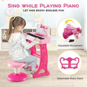 37 Keys Kids Piano Keyboard, Electronic Musical Instrument