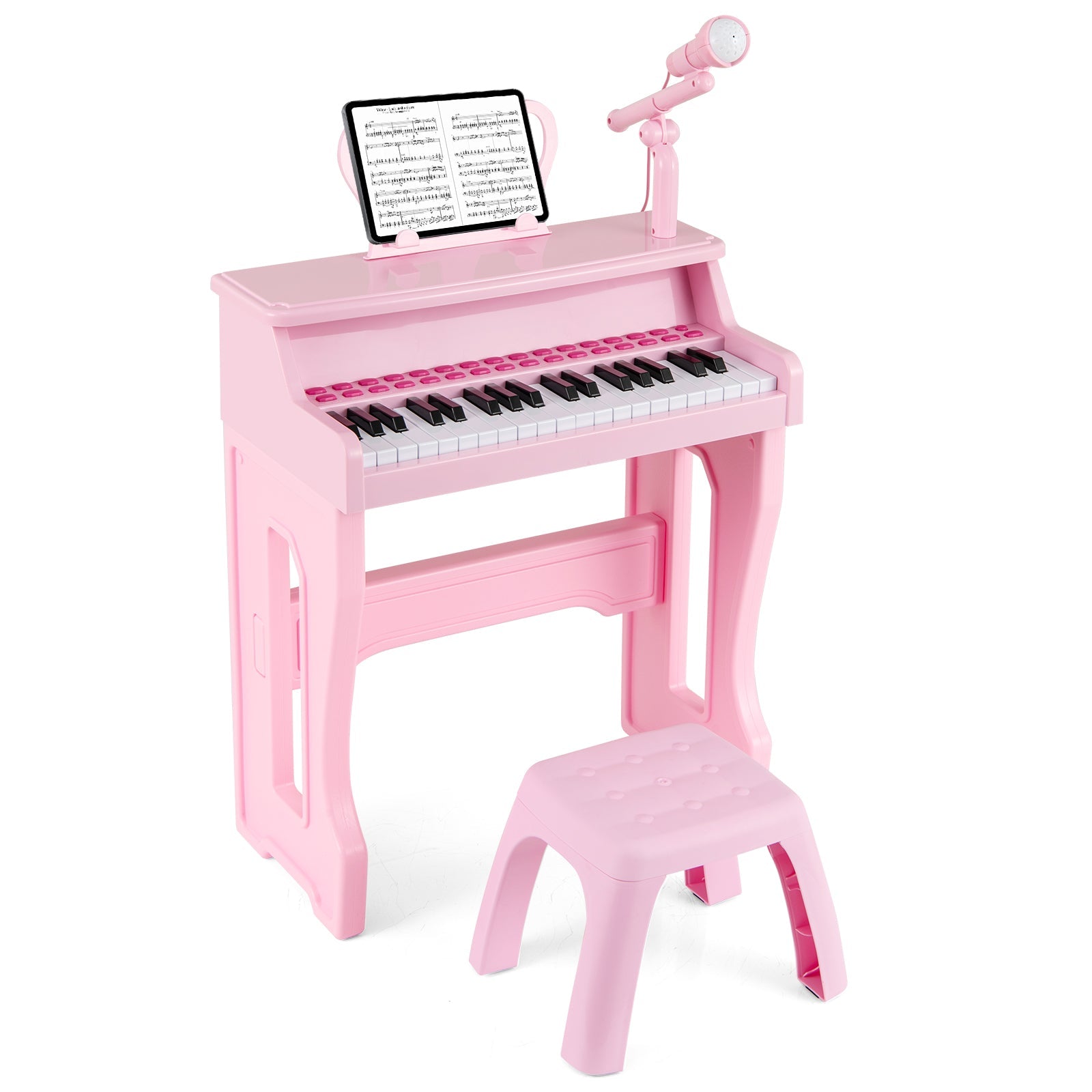 37-Key Piano Keyboard Toy, Educational Gift for Toddlers Aged 3+ Years Old