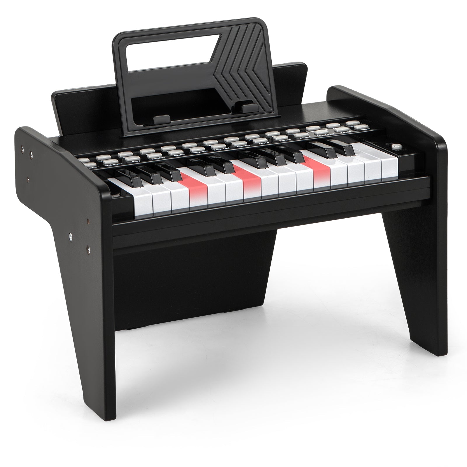 25 Keys Kids Piano Keyboard, Mini Digital Piano Toy with Adjustable Speed & Volume