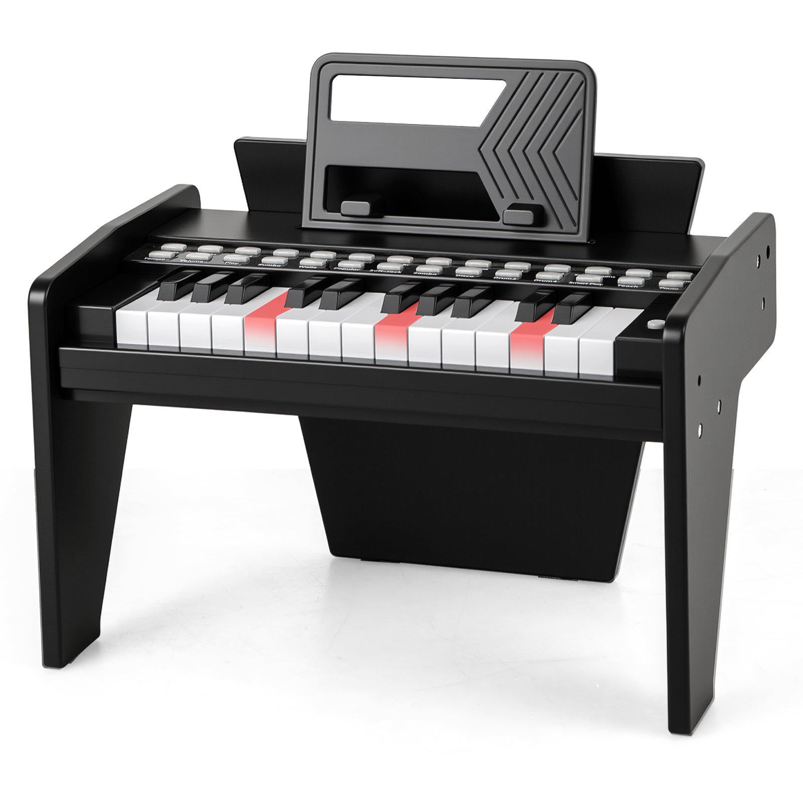 25 Keys Kids Piano Keyboard, Mini Digital Lighted Piano Toy