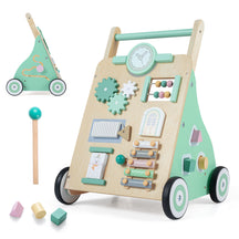 Baby Push Walker with Activity Center & 3 Different Blocks