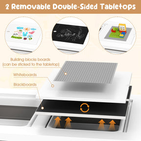 Sensory Table & Chair Set for Kids 2-8
