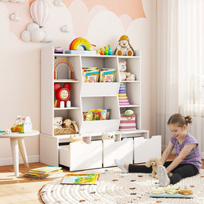 HONEY JOY Versatile Storage Cabinet for Kids Room, Bedroom, Playroom