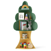Tree Bookshelf for Kids, 5-Tier Children Book Display Rack with Anti-toppling System