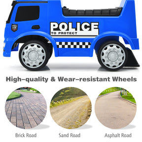 Kids Ride on Police Car, Licensed Mercedes Benz Toddler Push Car
