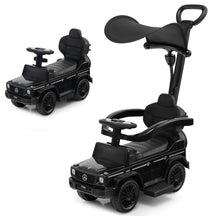 3-in-1 Licensed Mercedes Benz Ride on Push Car