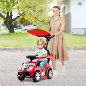 3 in 1 Push Car for Toddler, Stroller Sliding Walking Car for Boys & Girls