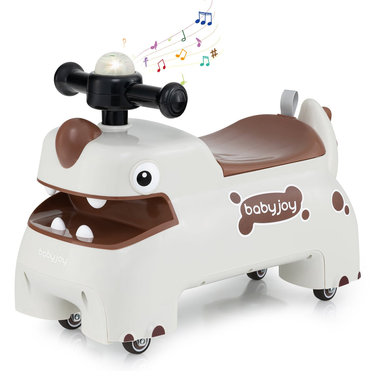 Toddler Ride on Toy, Sit to Stand Riding Racer, Gift for Boys & Girls 18+ Months Old