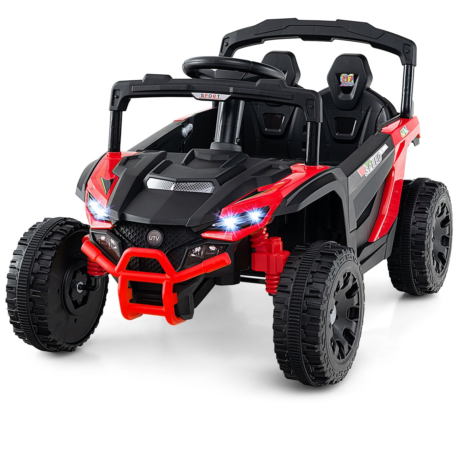 12V Kids Ride On Car, Electric UTV Truck with Remote Control