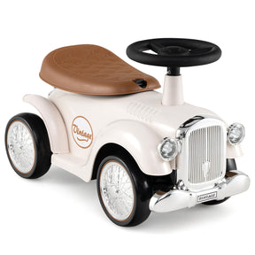 Ride On Push Car for Kids, Indoor/Outdoor Foot-to-Floor Sliding Car with Steering Wheel, Squeeze Horn & Under-seat Storage