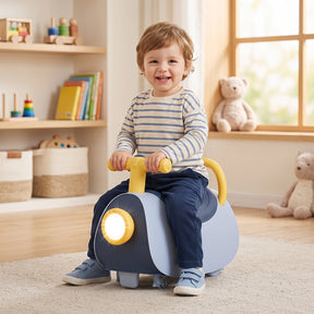 Kids Ride On Push Car with Headlight & Music