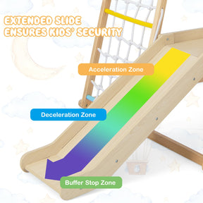 HONEY JOY 6-in-1 Indoor Jungle Gym Climber