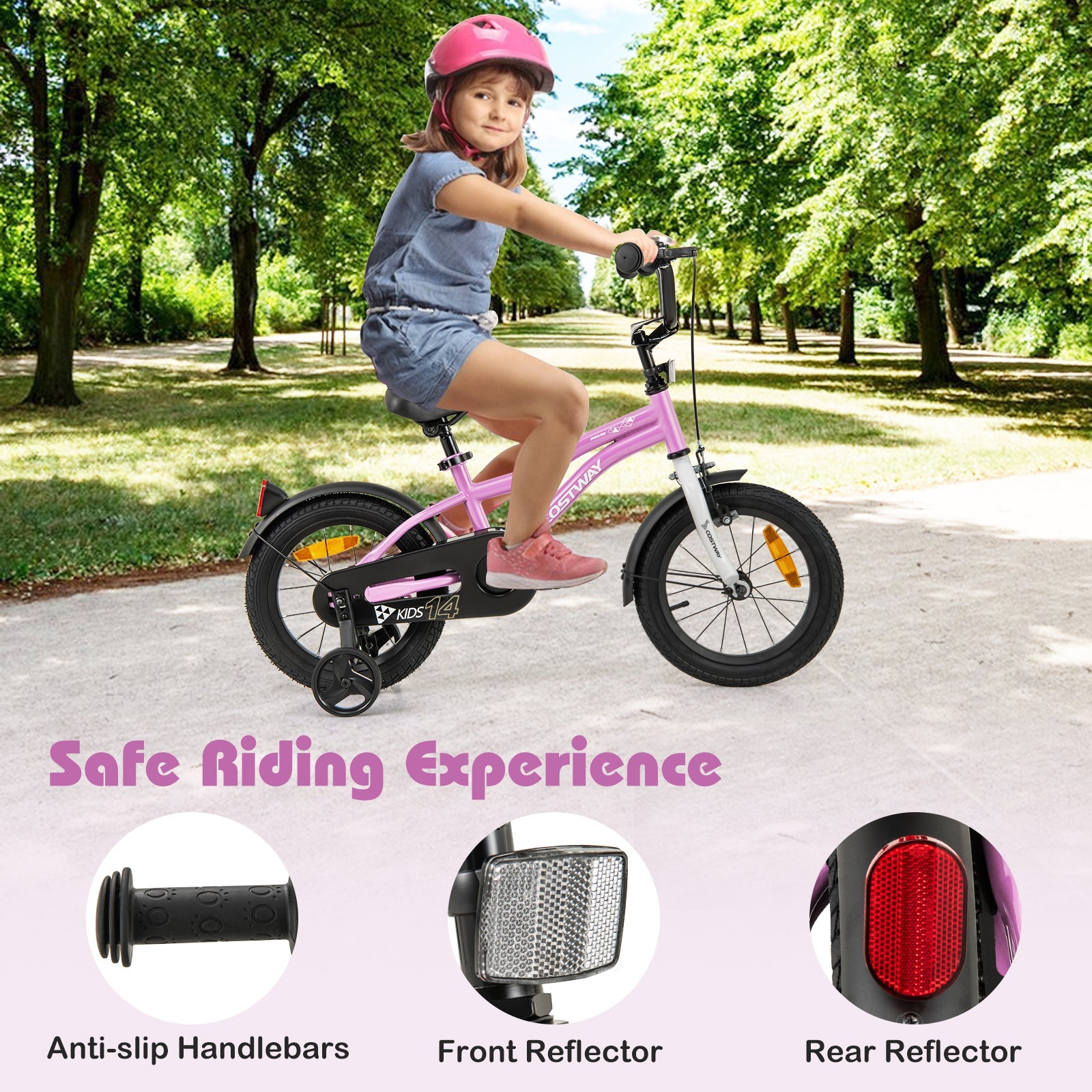 36cm Children Training Bicycle with Adjustable Seat