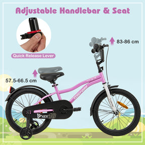 45 cm Children Training Bicycle with Adjustable Seat