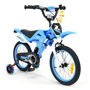 16" Motocross Style Kids Bike w/ Motorbike Sound Effects