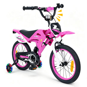 16" Motocross Style Kids Bike w/ Motorbike Sound Effects