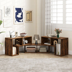 3-Piece Convertible TV Stand for Up to 65 inch TVs