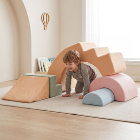 Kids Crawl & Climb foam Play Set, Foam Climbing Blocks for Toddlers