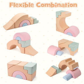 Kids Crawl & Climb foam Play Set, Foam Climbing Blocks for Toddlers