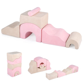 Kids Crawl & Climb foam Play Set, Foam Climbing Blocks for Toddlers