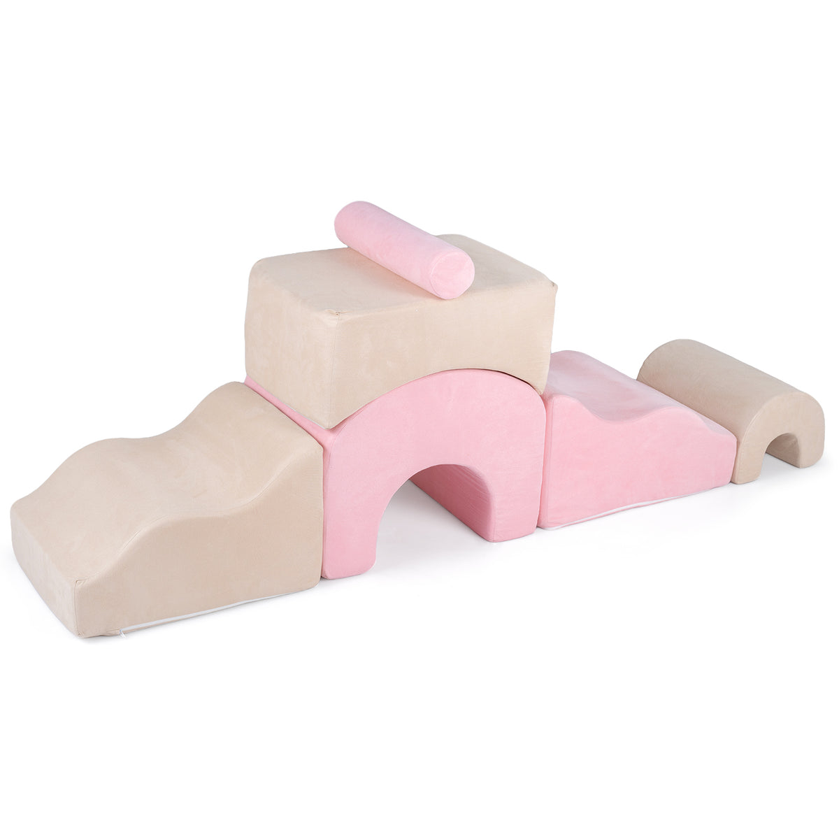 Kids Crawl & Climb foam Play Set, Foam Climbing Blocks for Toddlers