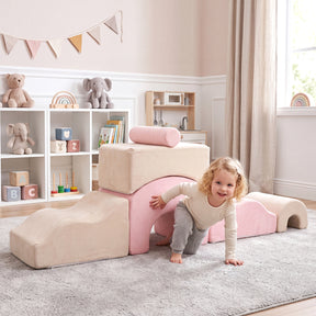 Kids Crawl & Climb foam Play Set, Foam Climbing Blocks for Toddlers