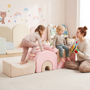 Kids Crawl & Climb foam Play Set, Foam Climbing Blocks for Toddlers