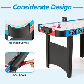 Air Hockey Table, Indoor Hockey Game Table w/LED Scoreboard